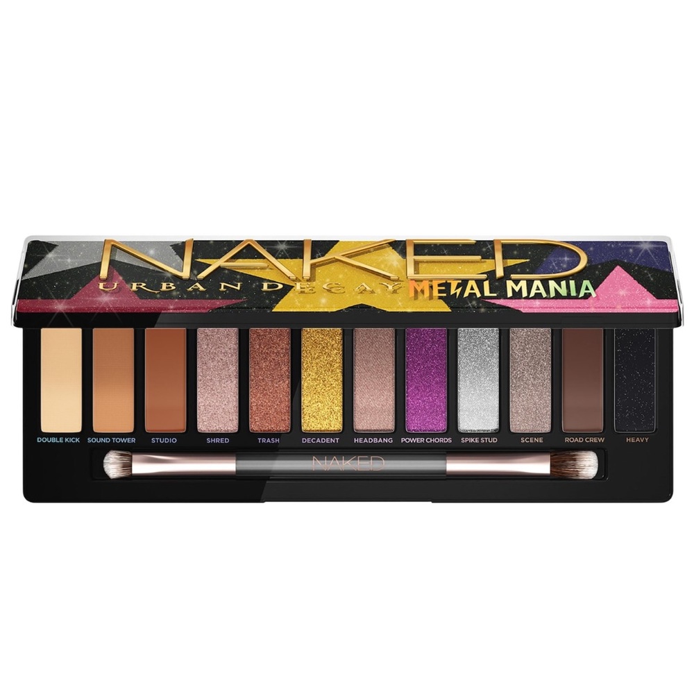 URBAN DECAY Naked Metal Mania Metallic Eyeshadow Palette. Never swatched or used